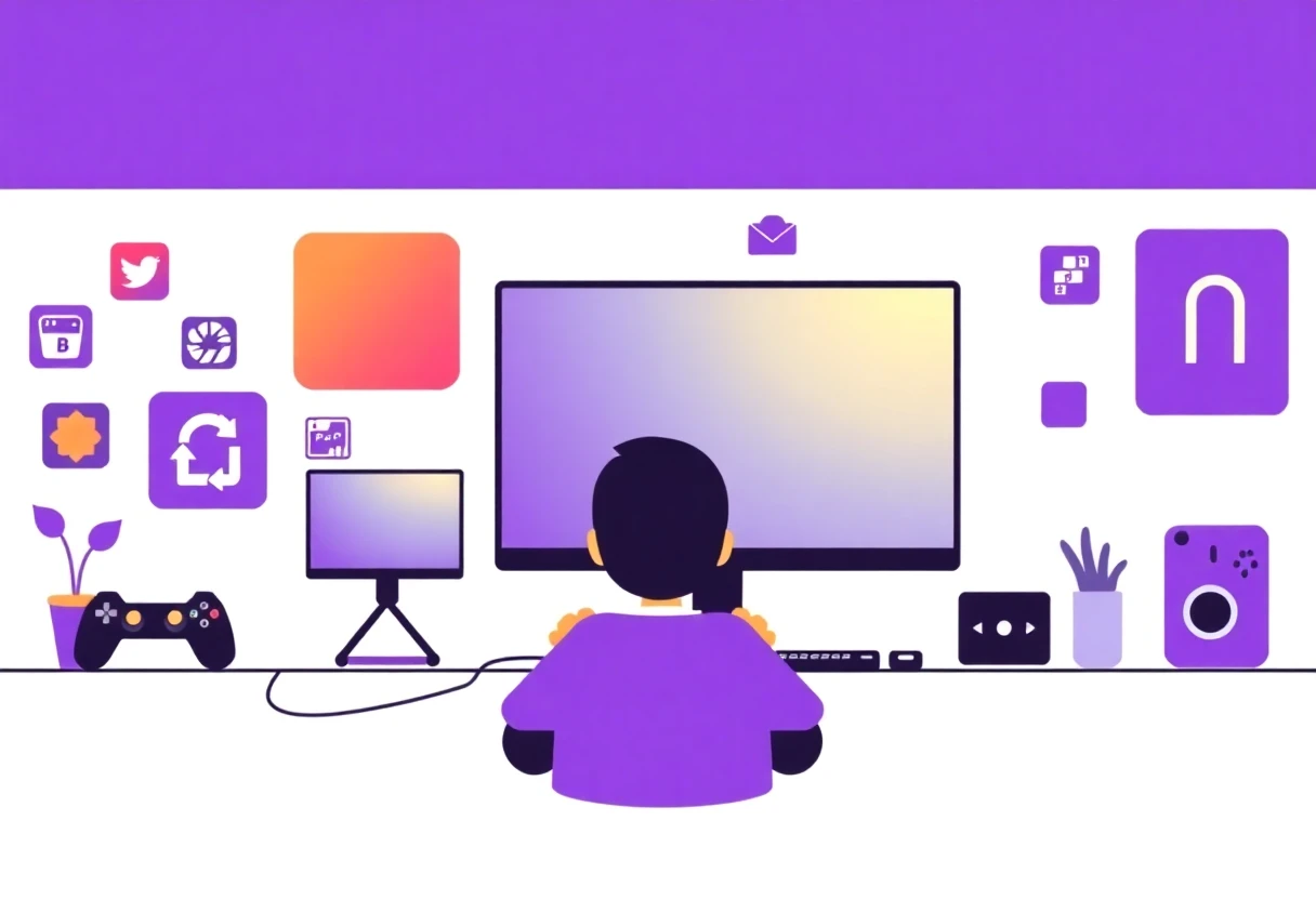 Photo editing tools illustration