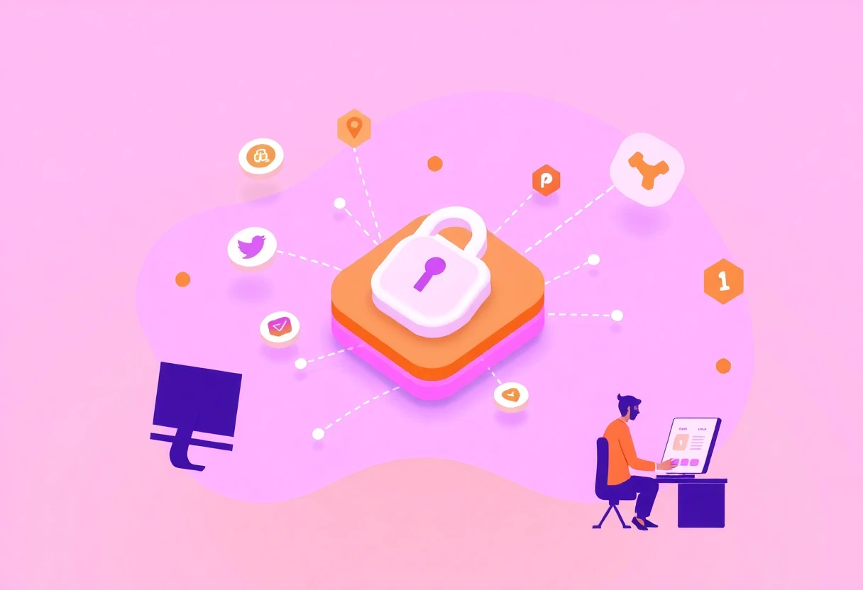 Security layers illustration