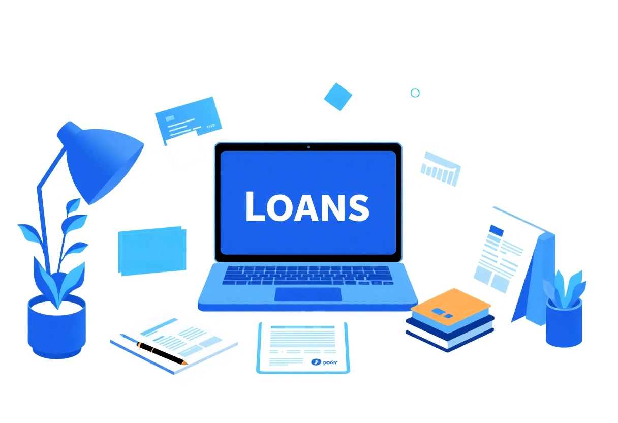 Documente financiare pe un birou modern
