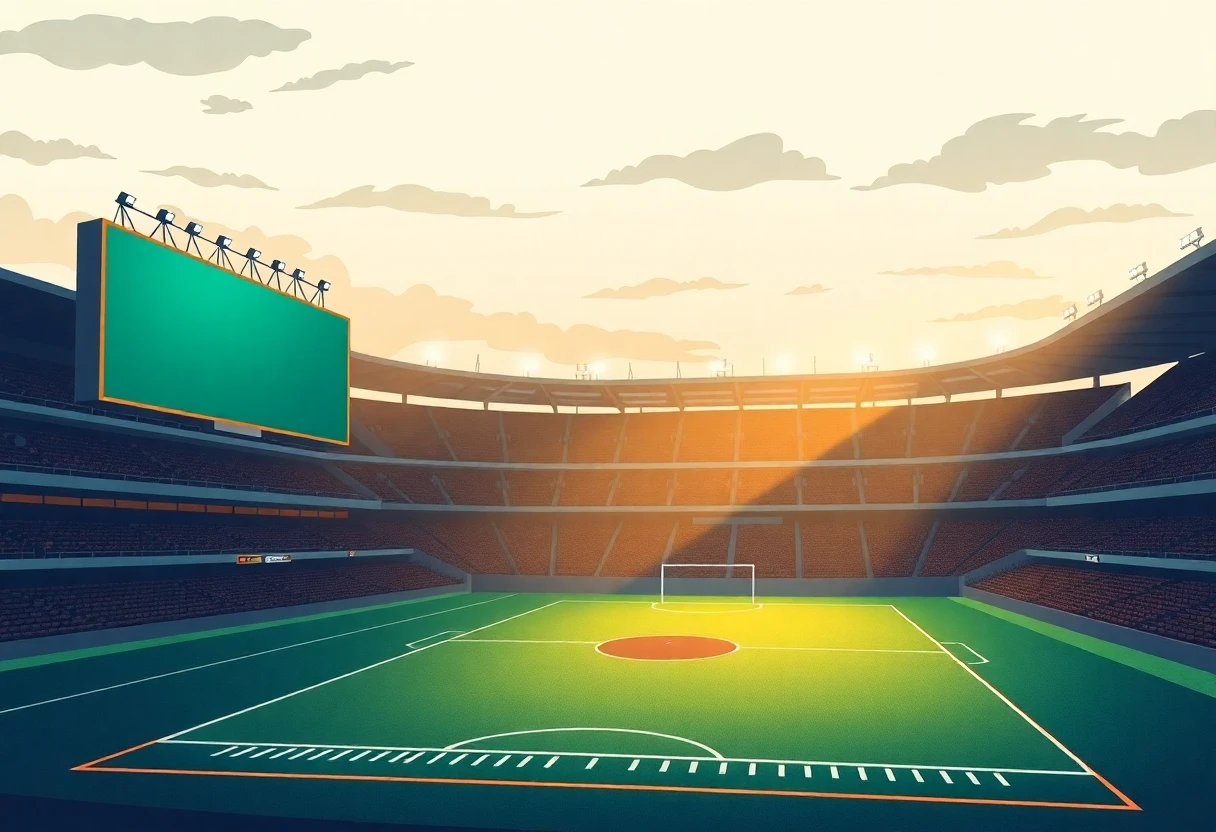 Night MLB game under stadium lights