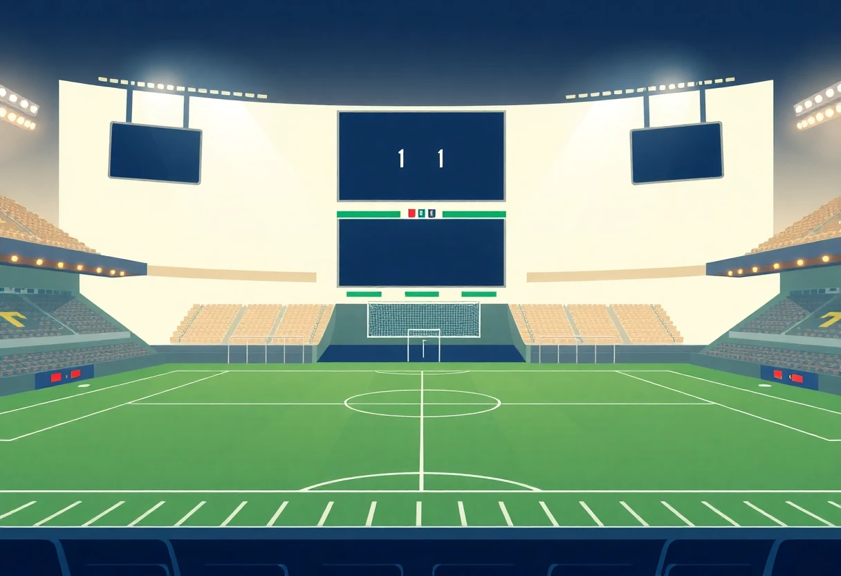 UANL vs ナッシュビルの試合前風景