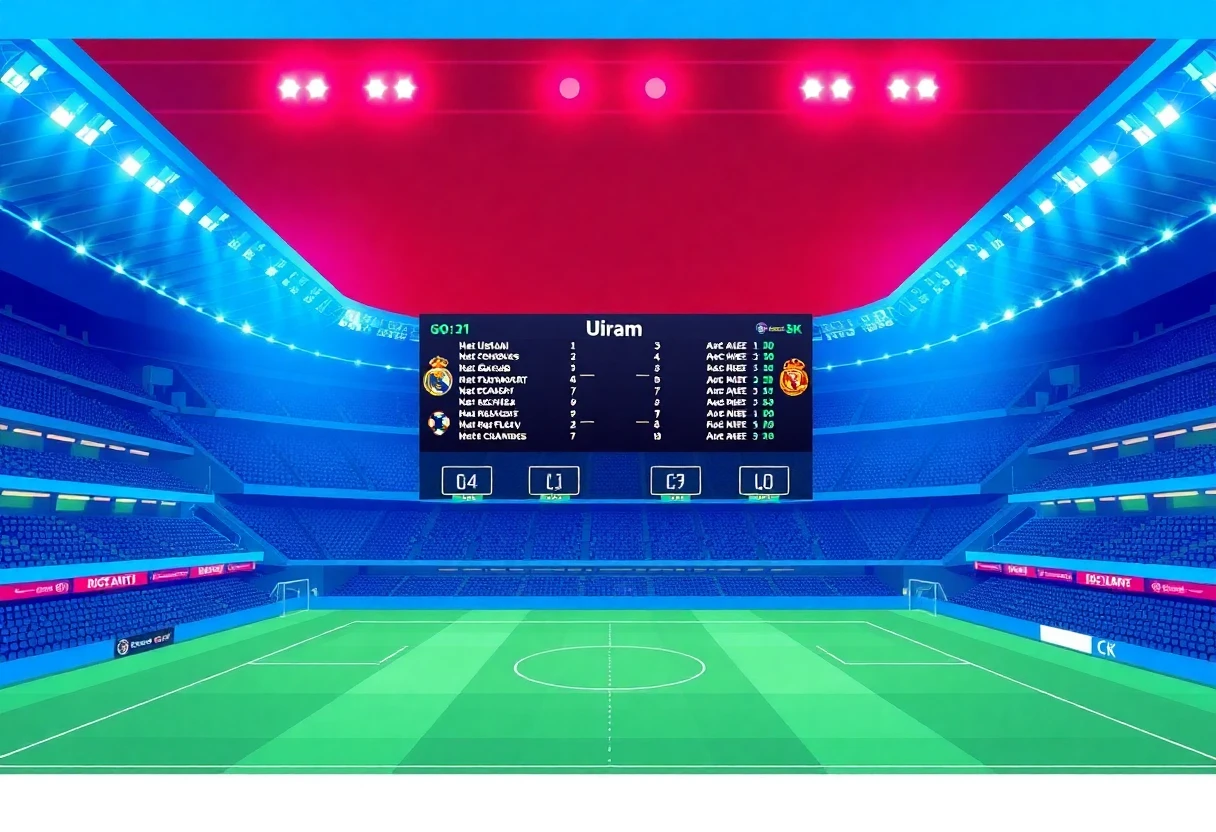 MLS scoreboard illustration