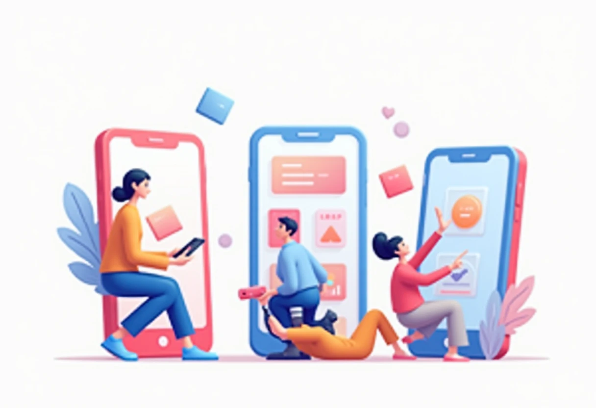 تطبيق لياقة بدنية على الهاتف