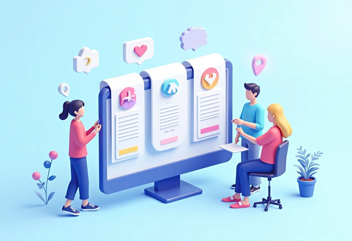 أيقونات تطبيقات عائمة
