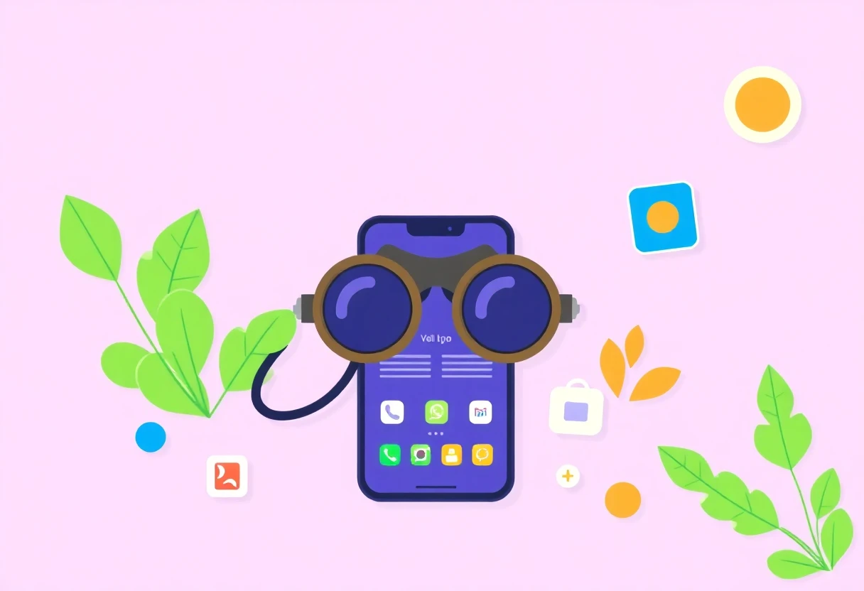 트렌드 상품 거래 앱 일러스트