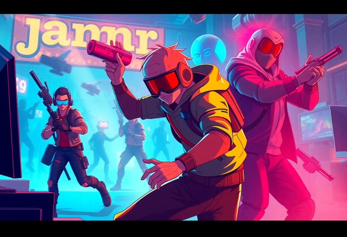 Herausfordernde Mobile Game Szene