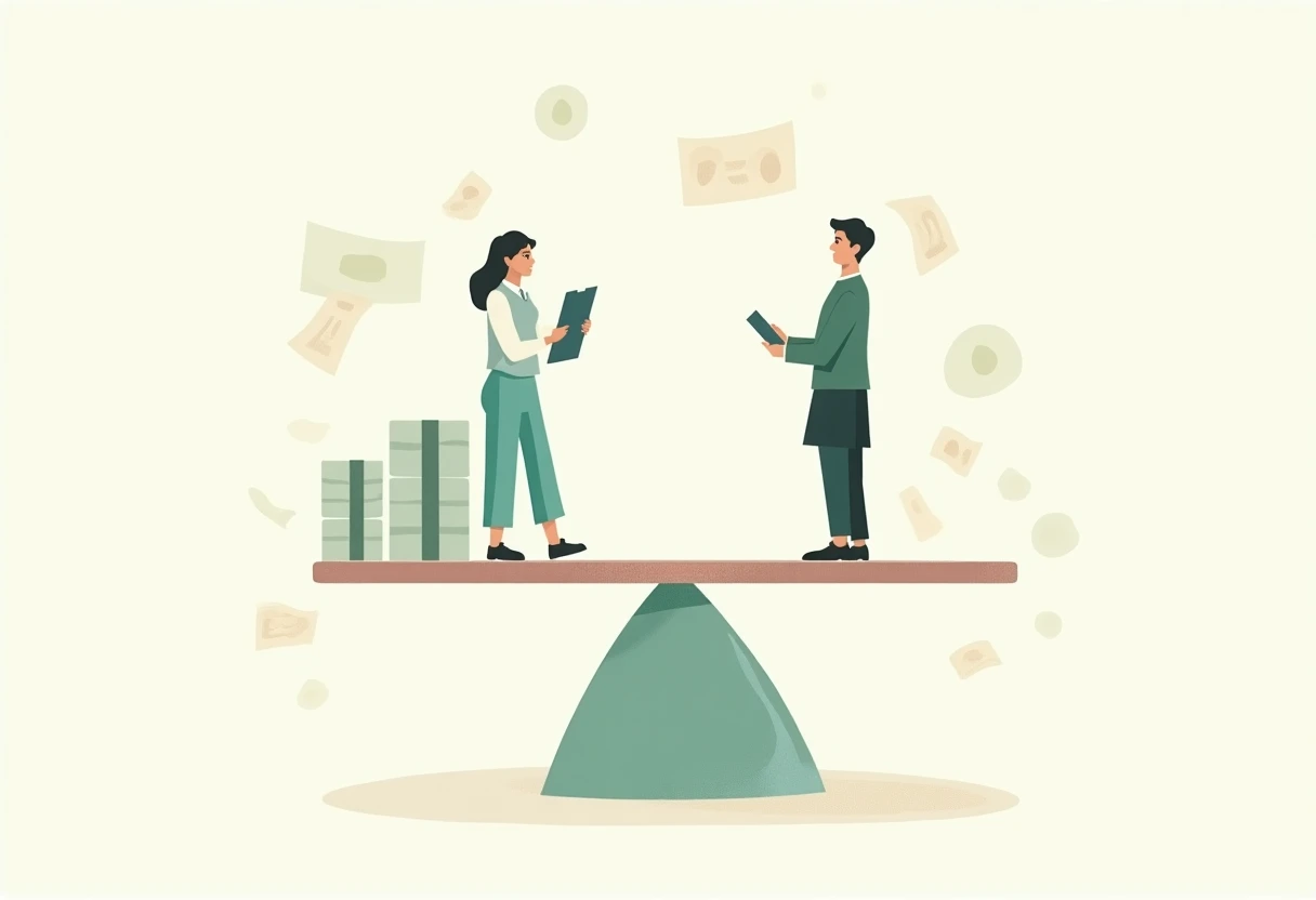 Équilibre entre différentes options de prêt