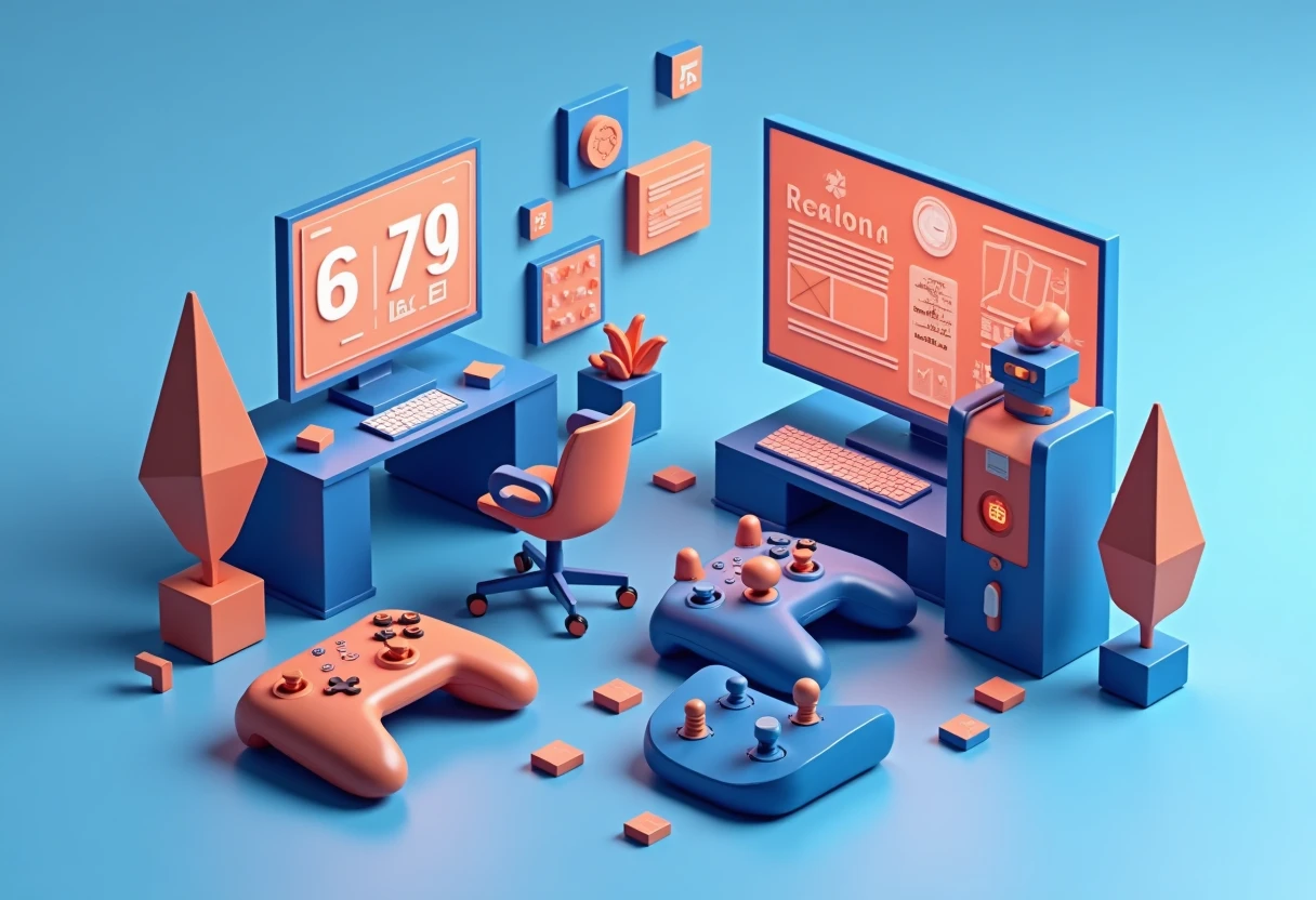 Geometric gaming controller
