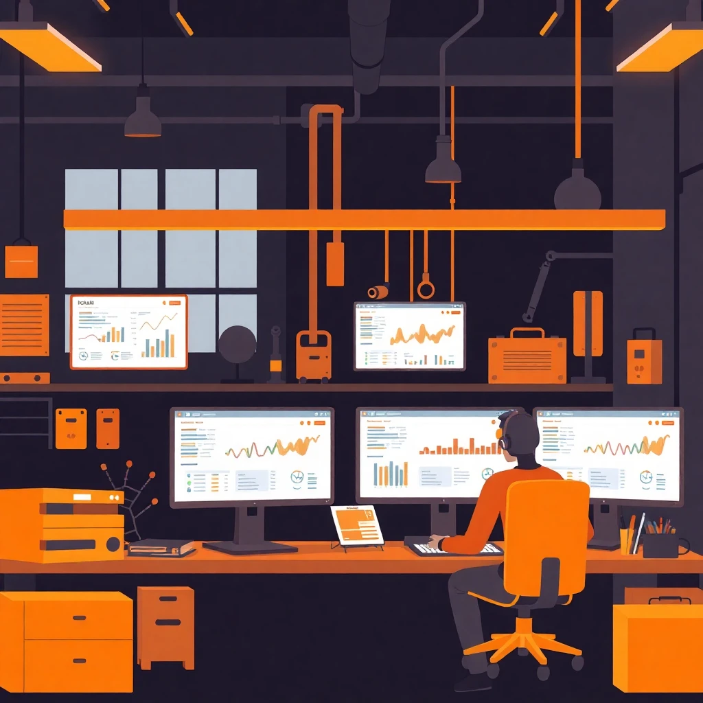 Remote work setup