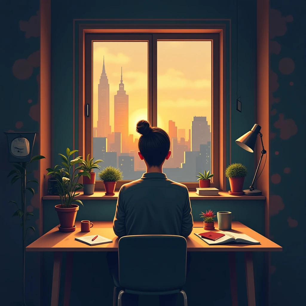 Remote work setup
