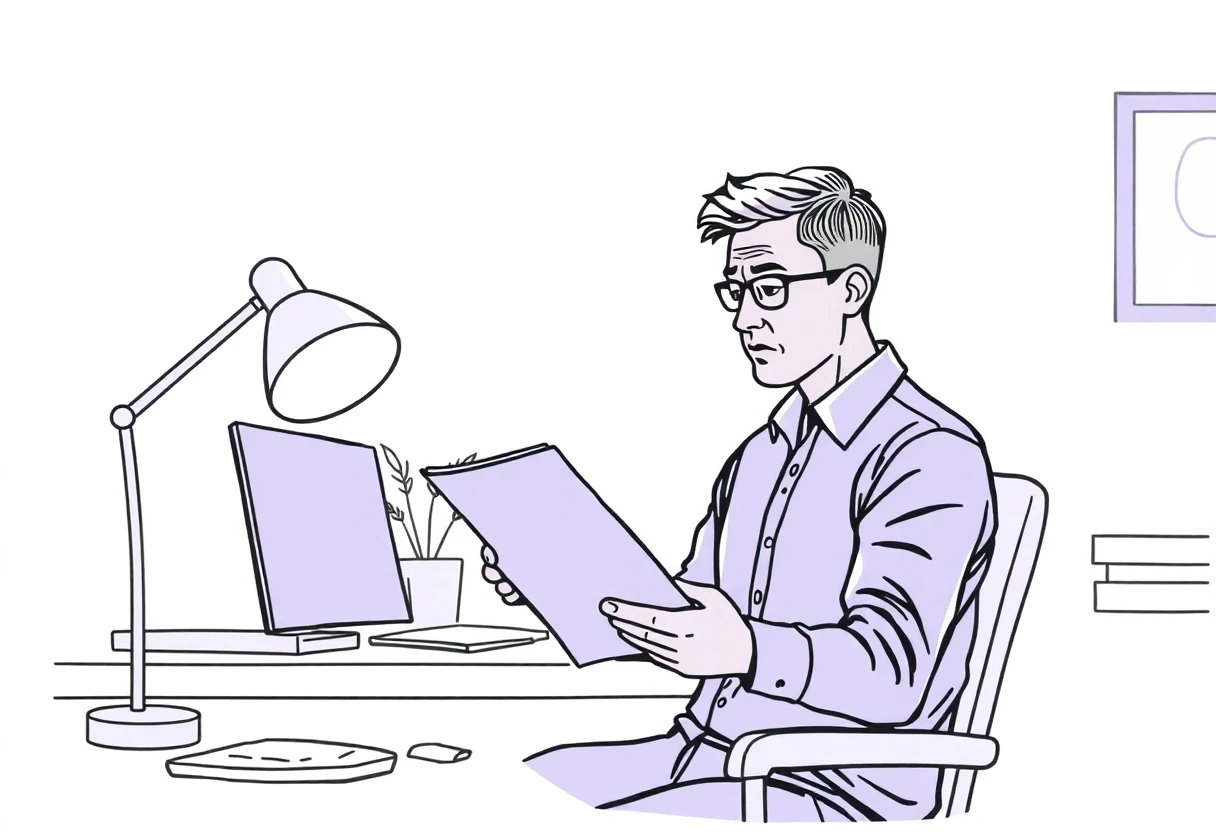 Reviewing loan documents