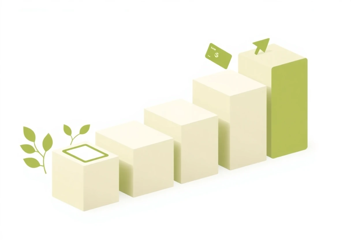 Visualizing financial growth through loans