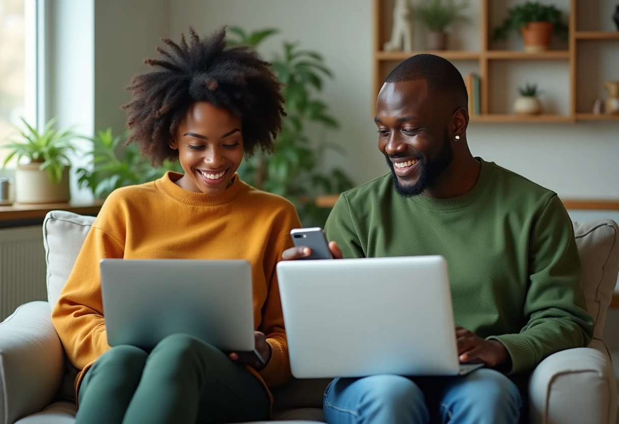 Comparing loan rates at home