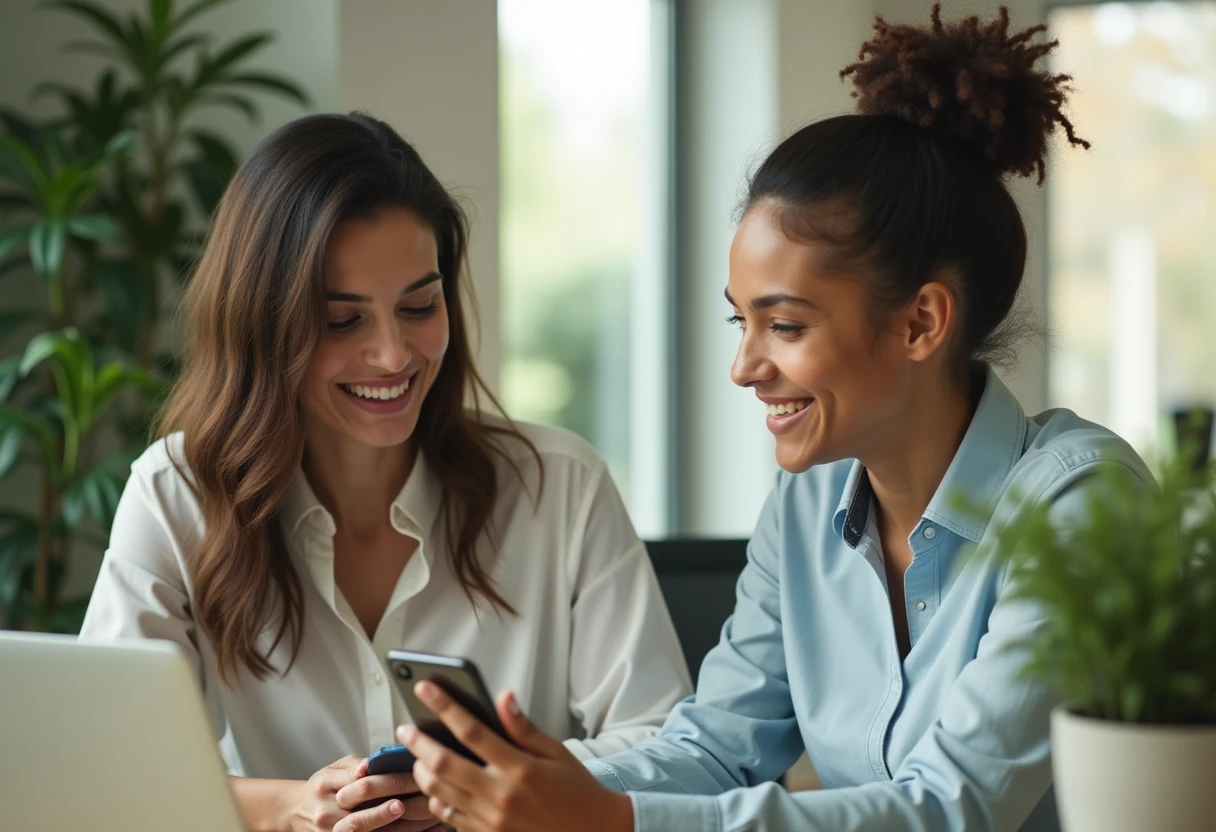 Discussing loan terms with an advisor