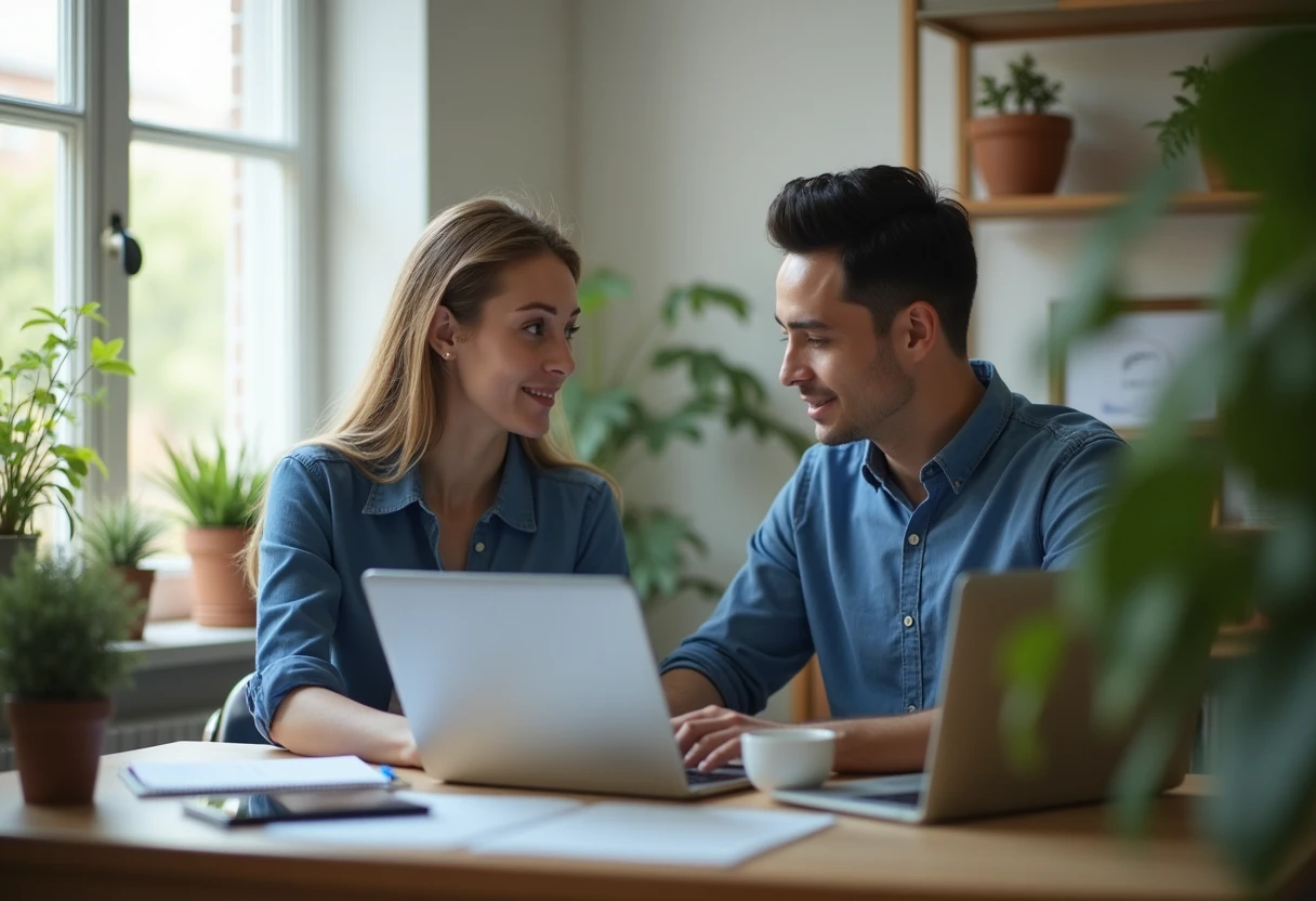 Discussing flexible job opportunities