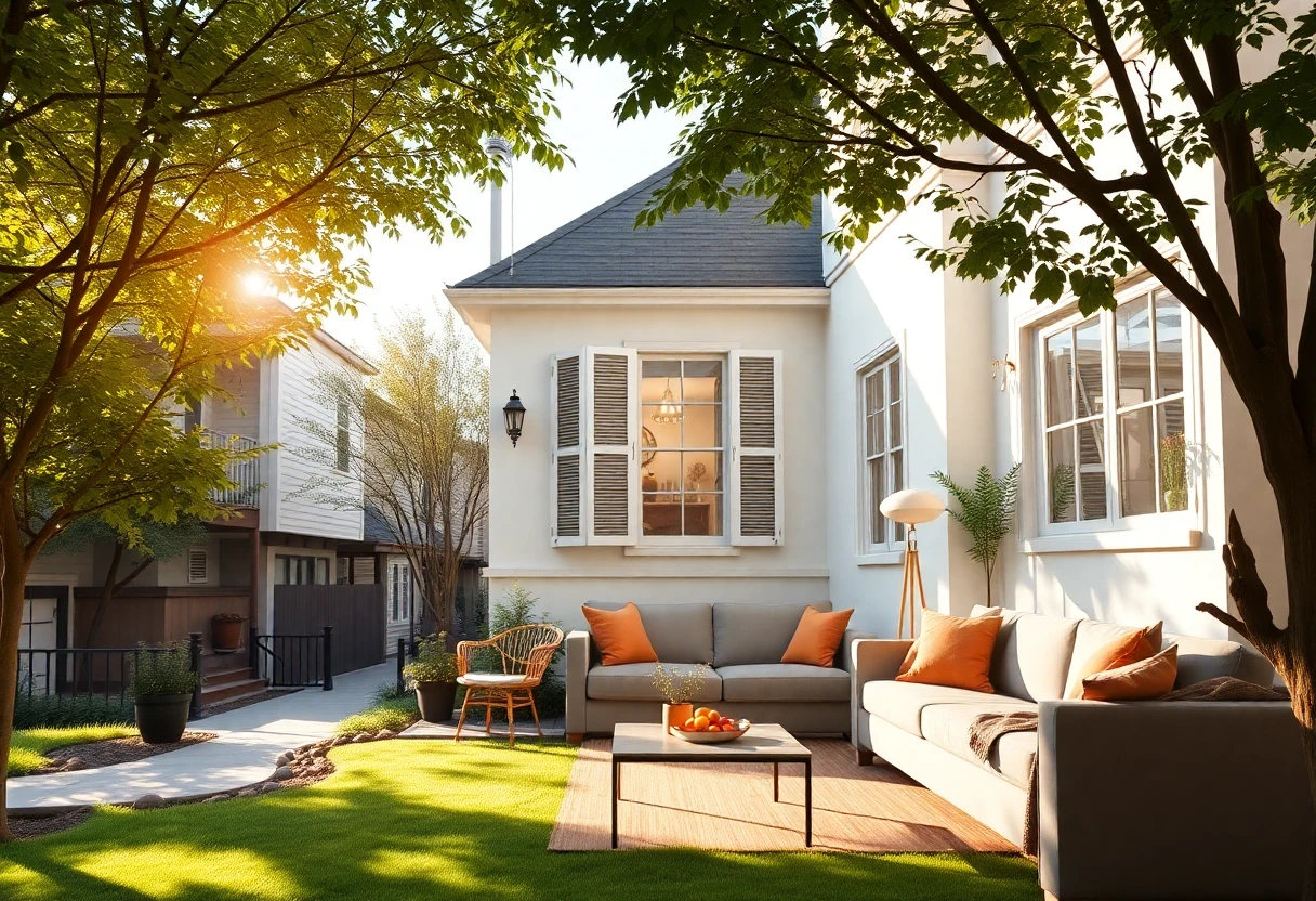 Suburban family home exterior