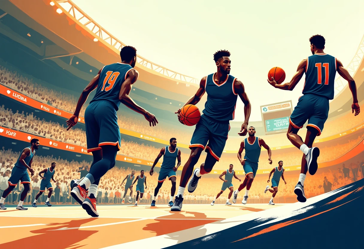 NBA arenası ve seyirci atmosferi