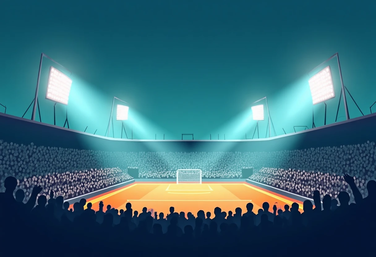 NBA Finals stadium scene