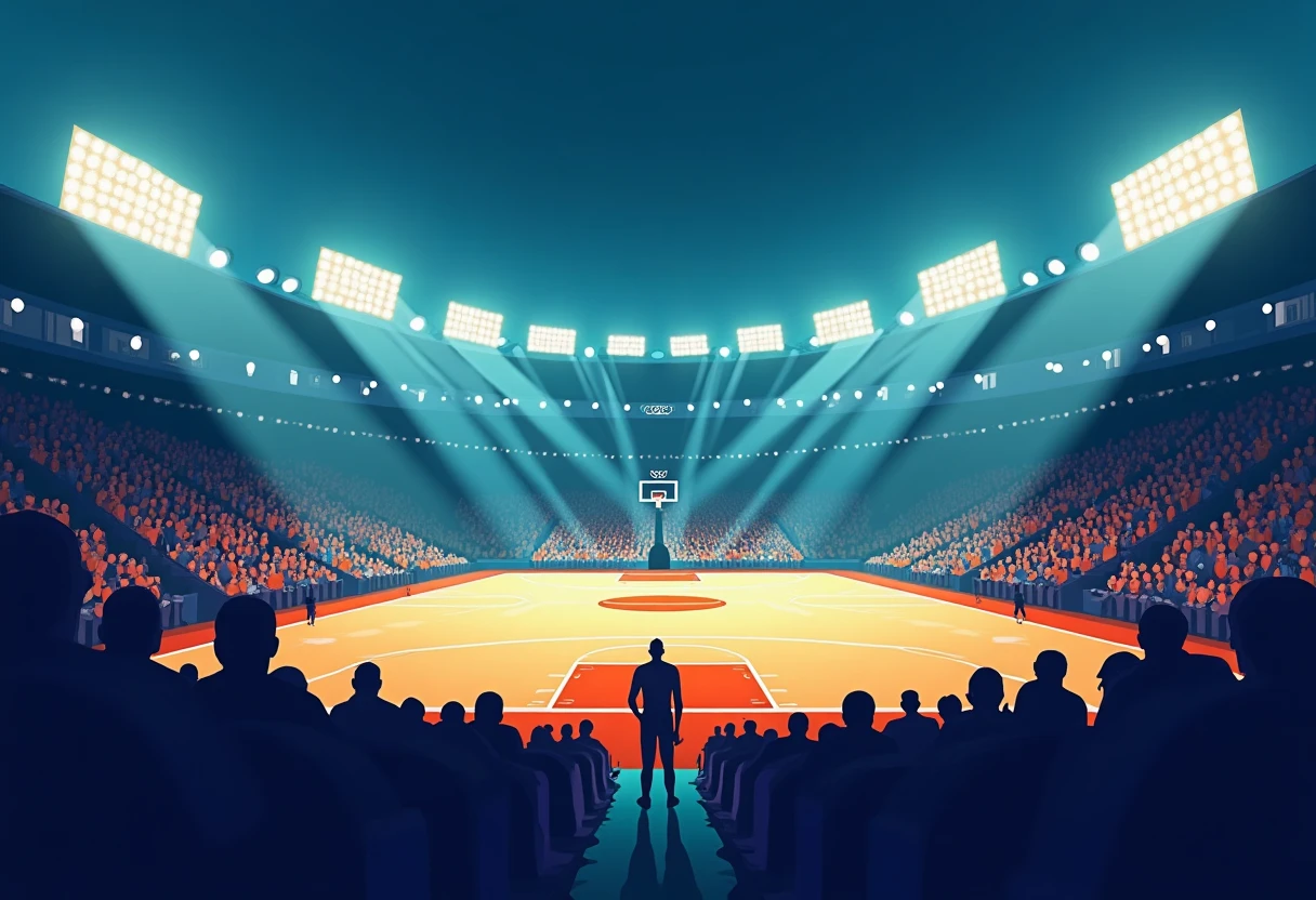 NBA Finals court
