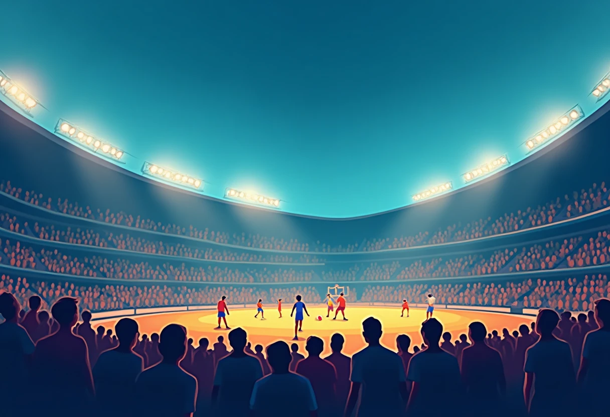 Basketball strategy illustration
