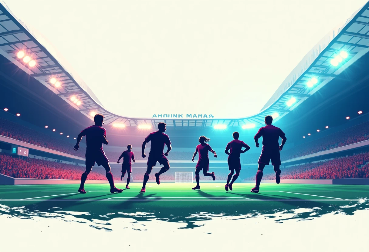 NBA Finals court illustration