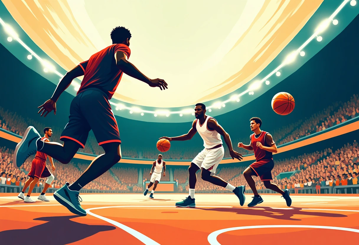 NBA arena filled with fans