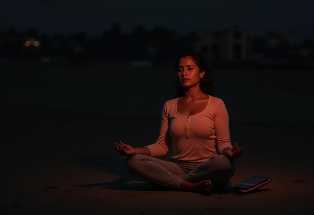 Meditación con apps de bienestar