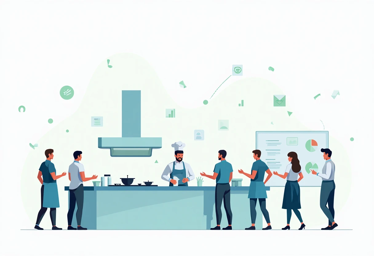 Sous Chef in Aktion