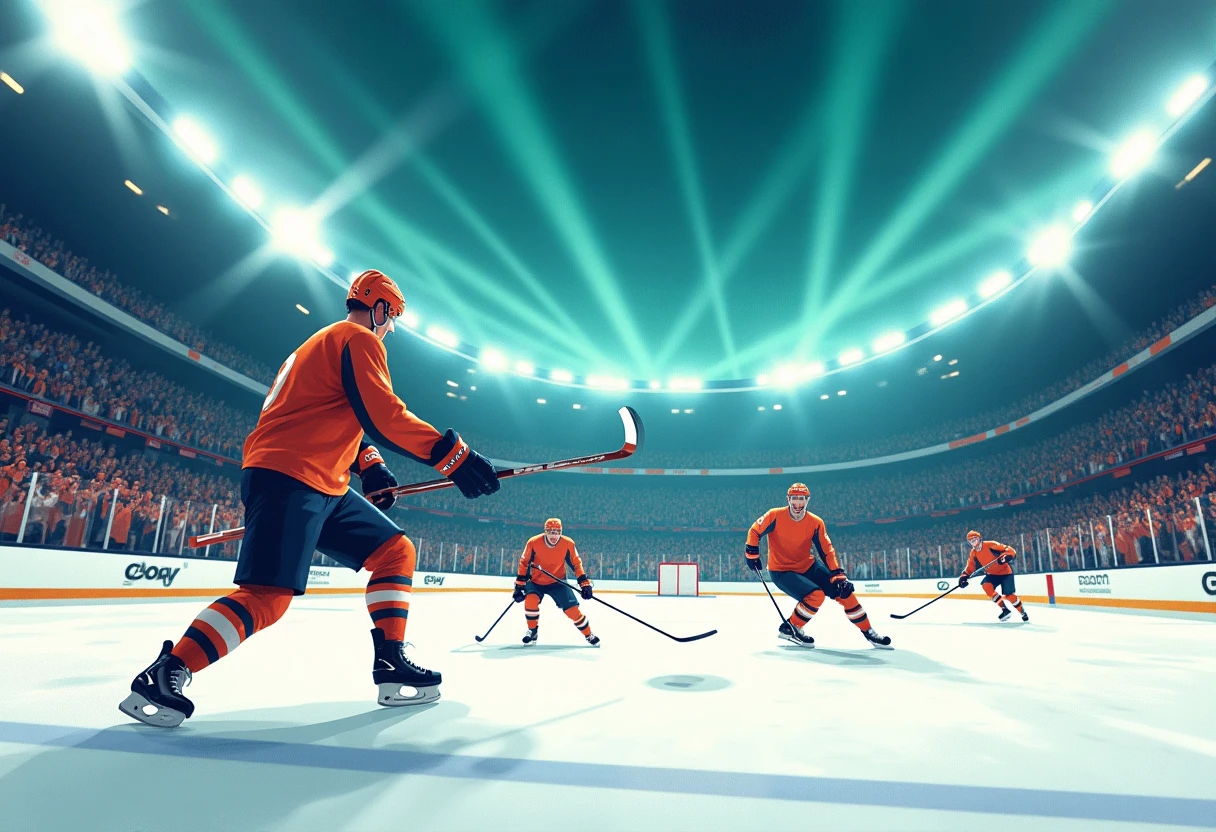 NHL-Spielszene