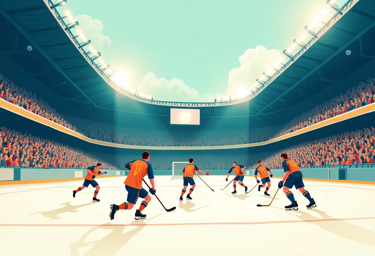 Eishockeyspiel für Neueinsteiger