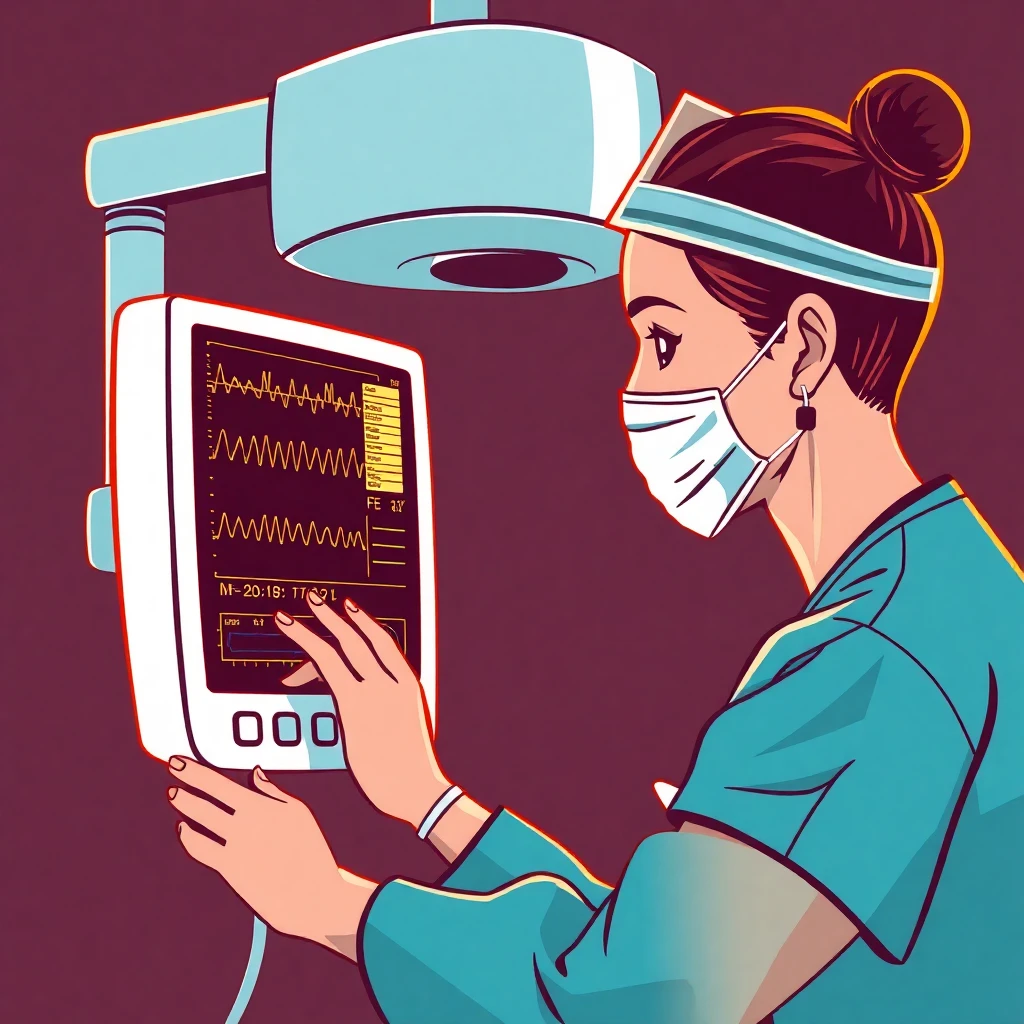 Nurse at work
