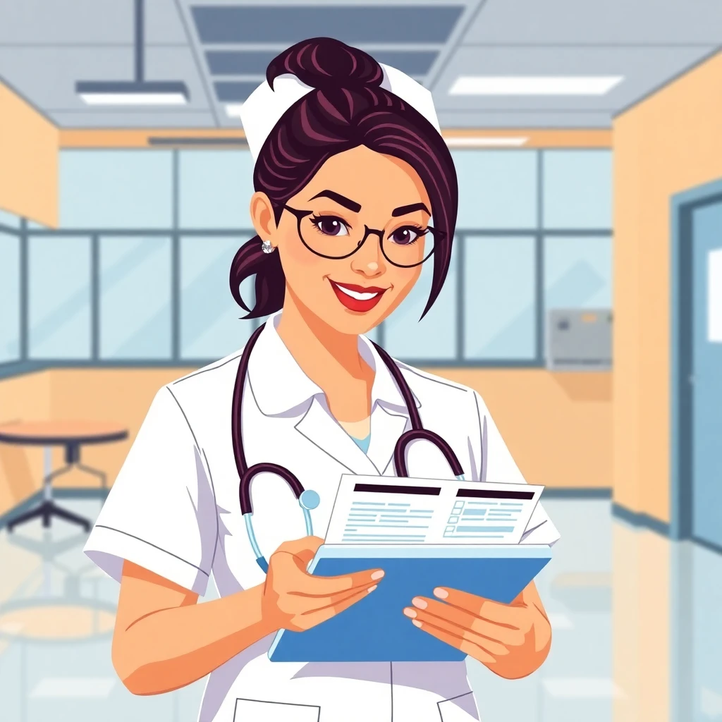 Nurse reviewing job options
