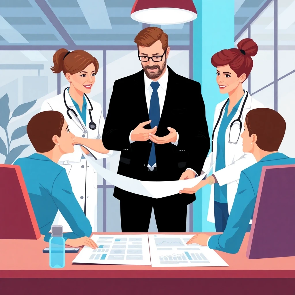 Healthcare project management discussion