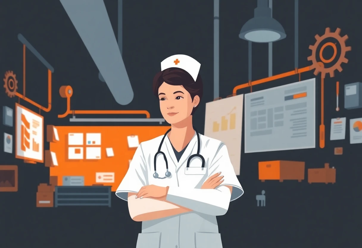 Nurse in a hospital