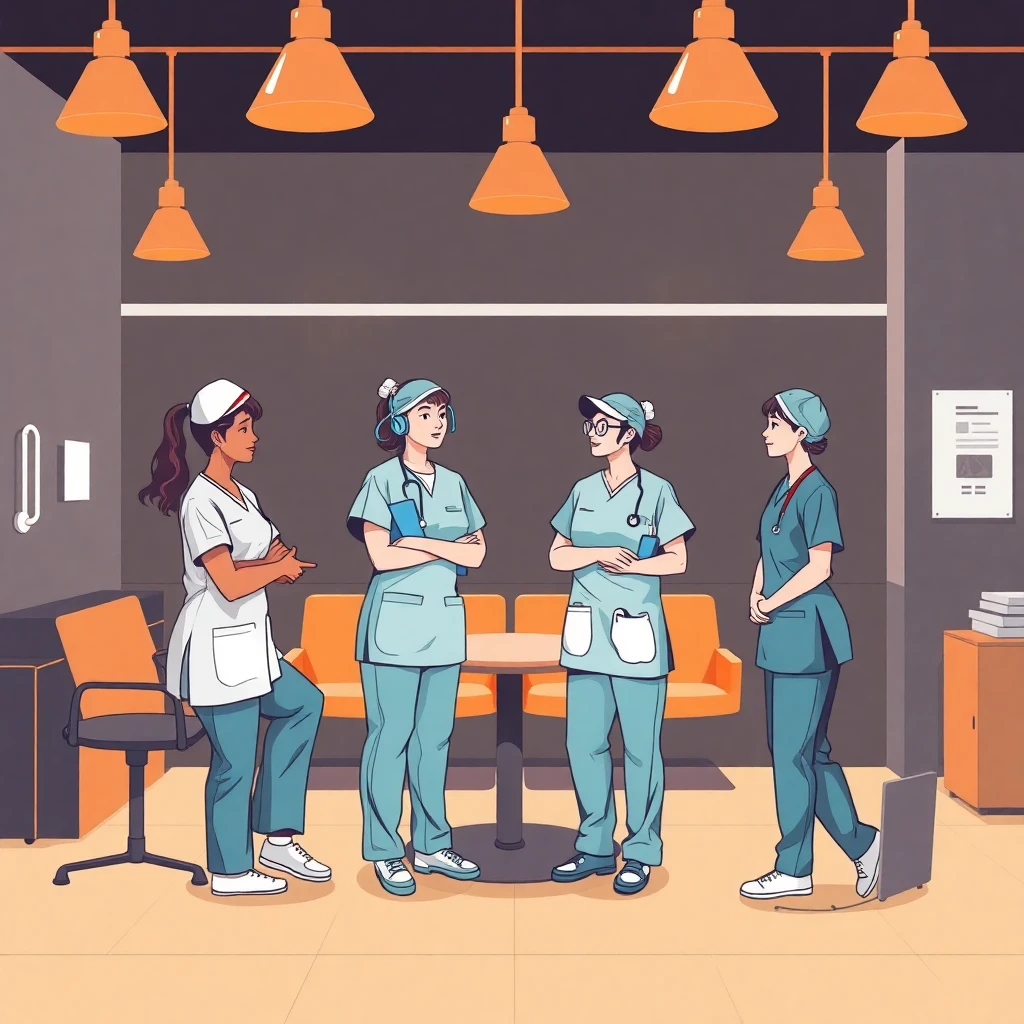 New nurses in a supportive environment