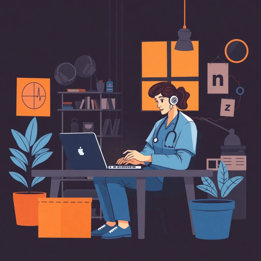 Remote nursing work from home
