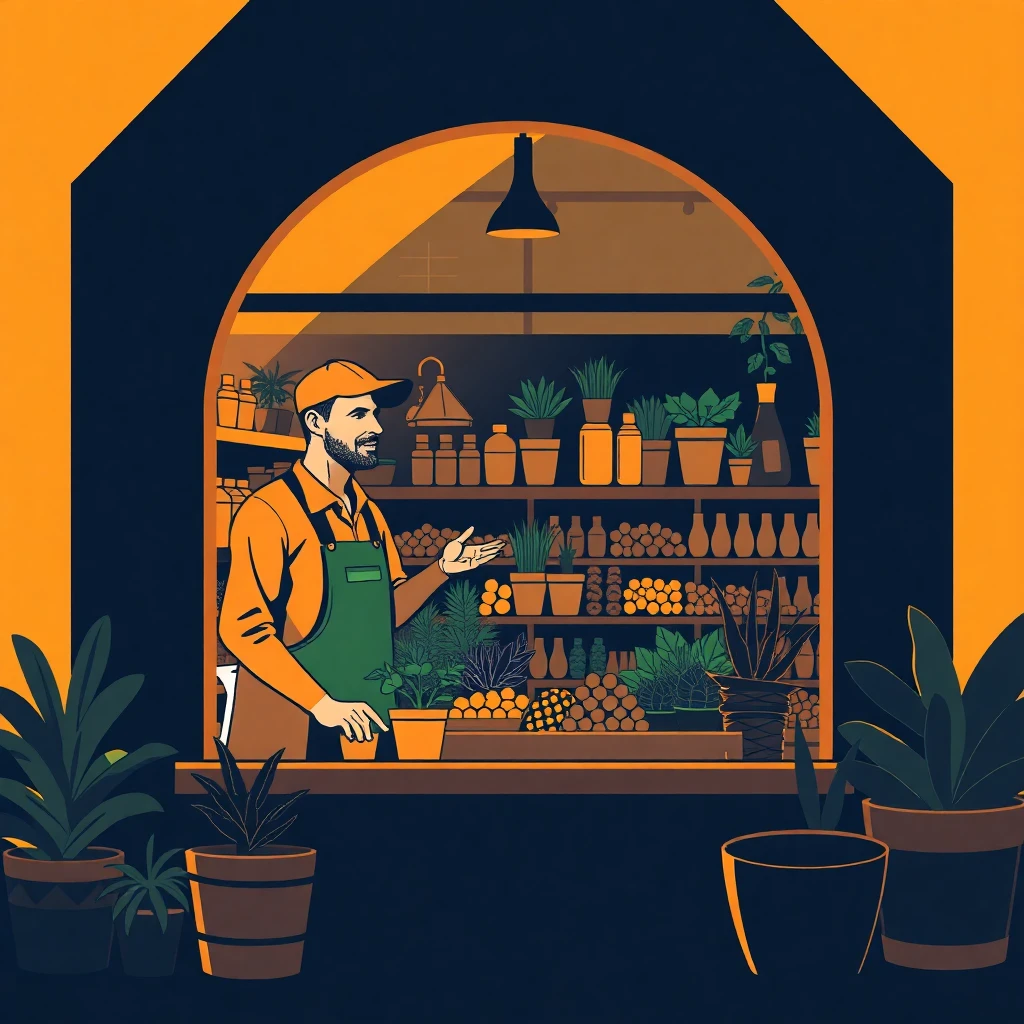 Magasinier en conseil horticole