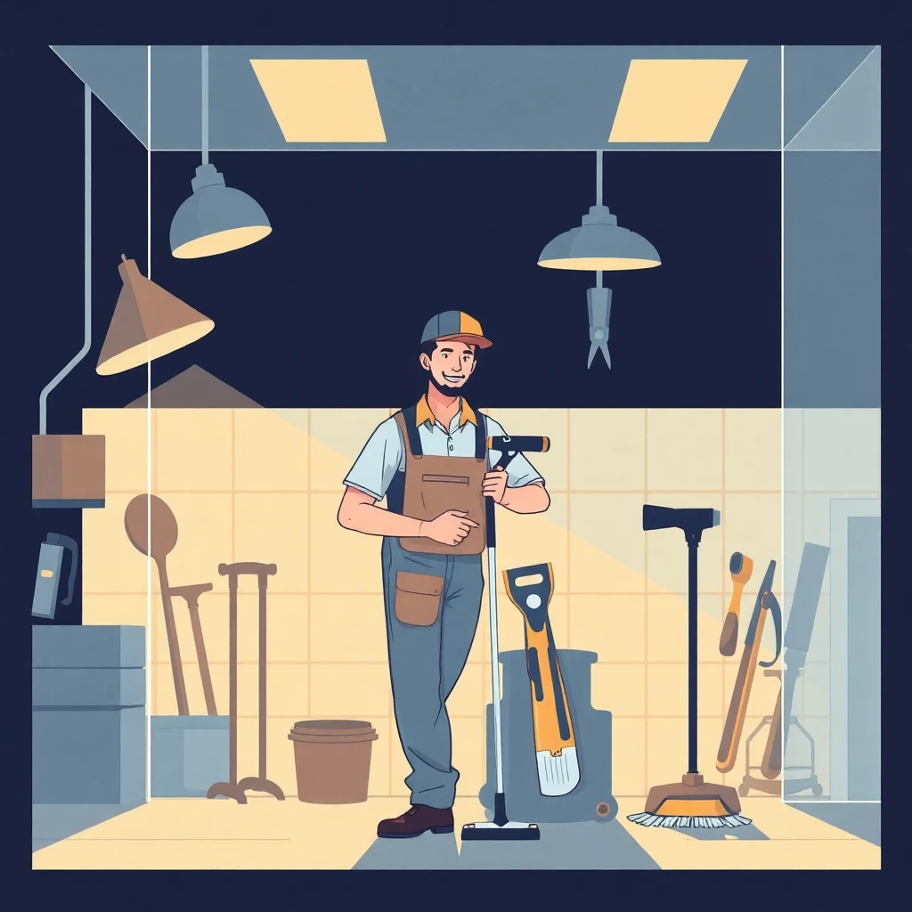 Organisation des outils de nettoyage