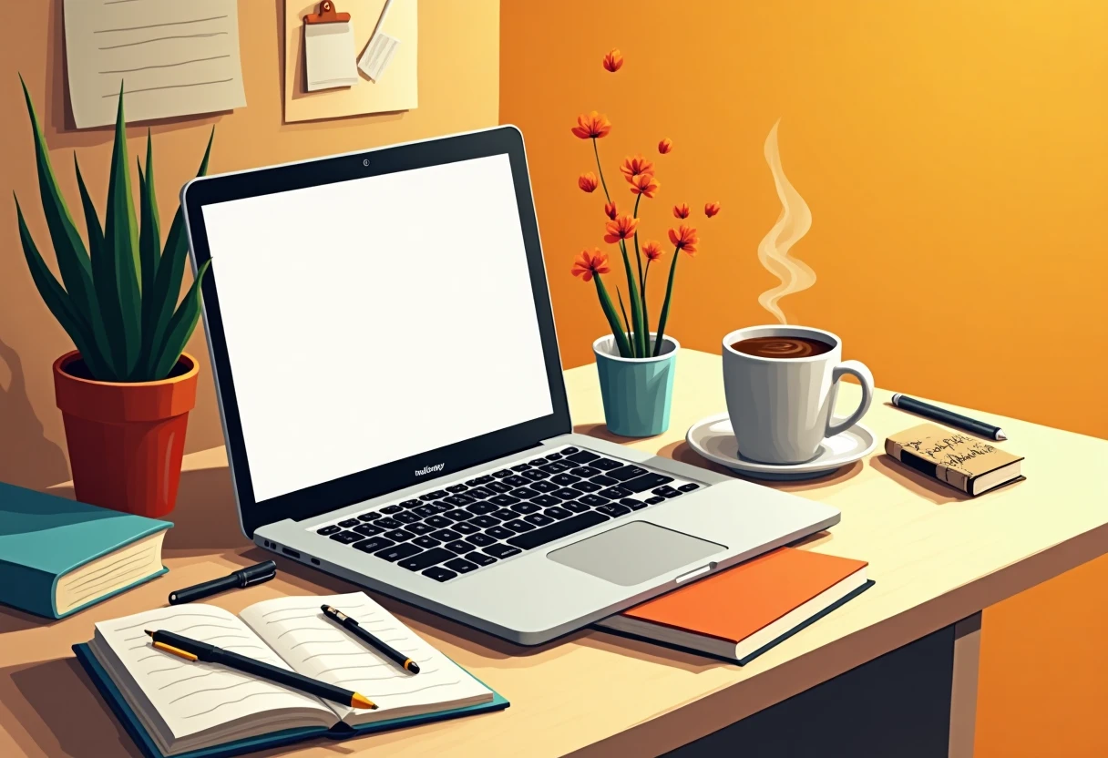 Arbeitsbereich für Online-Kurse