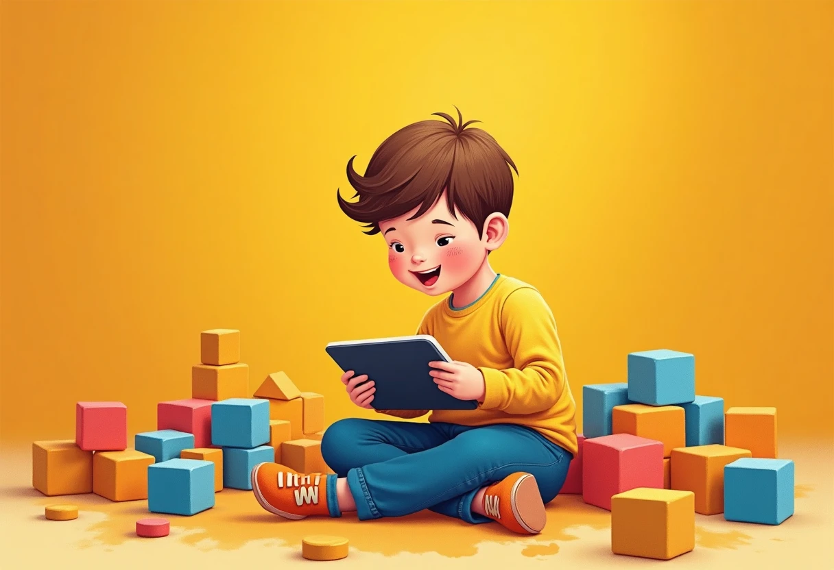 Kinder lernen spielerisch