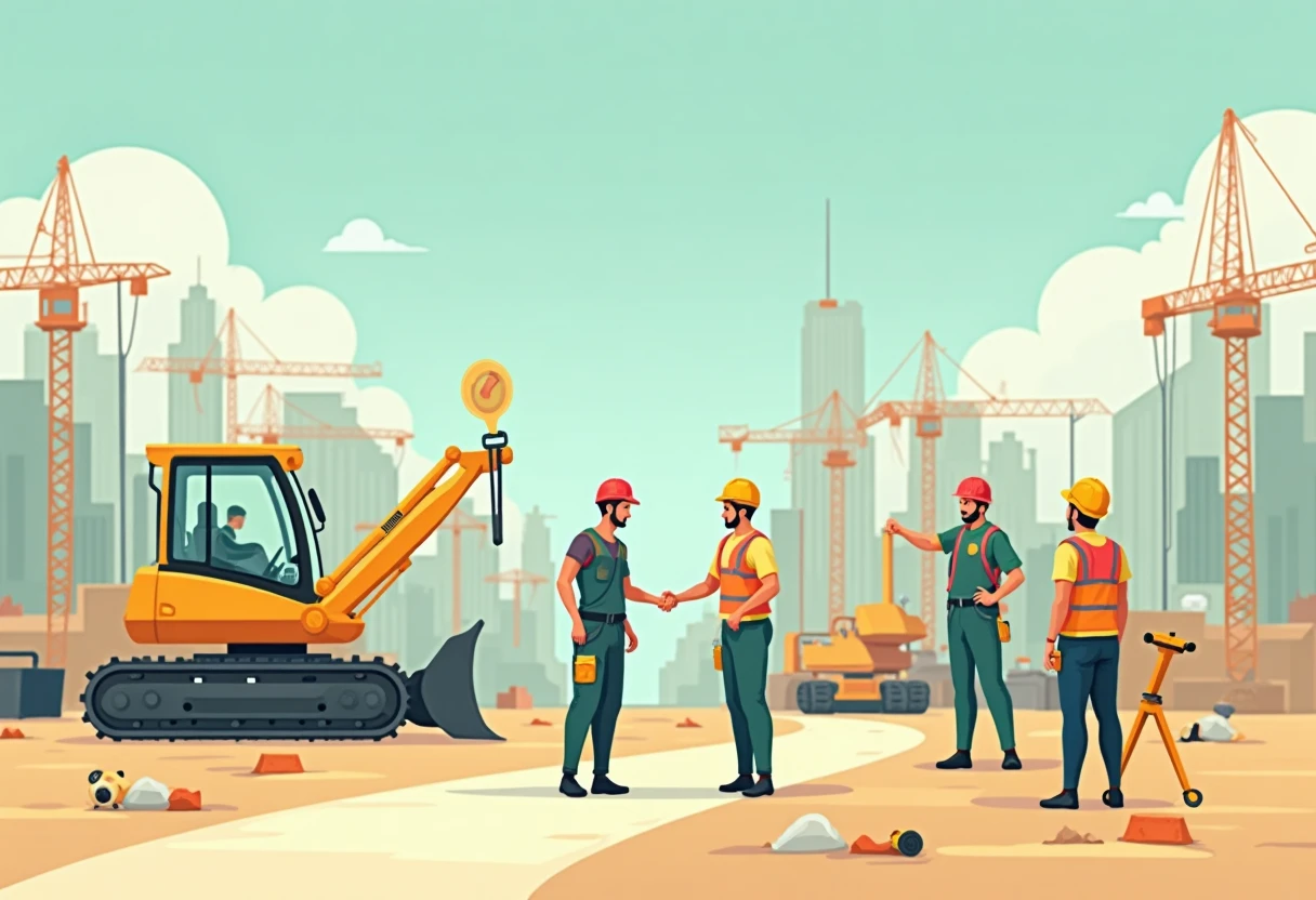 Trabajadores de construcción en Guadalajara