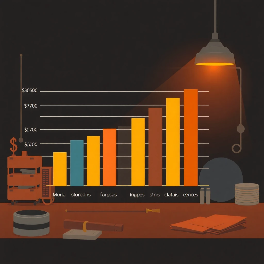 Comparación de sueldos en finanzas