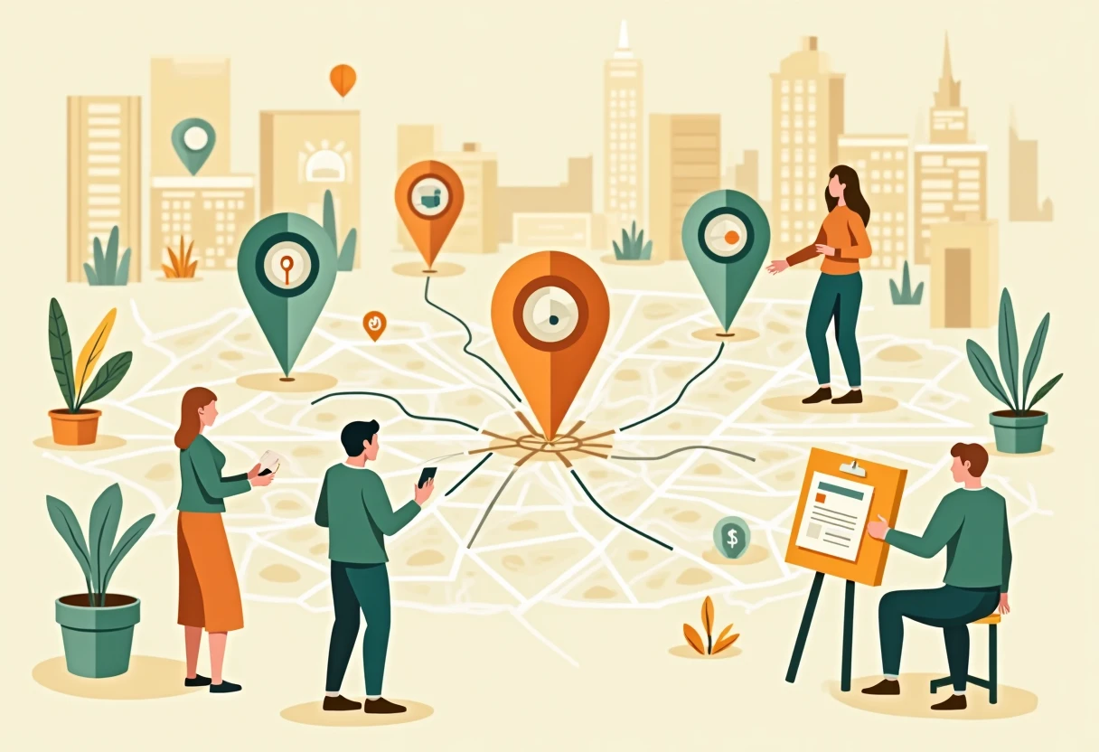 Carte des opportunités d'emplois logistiques