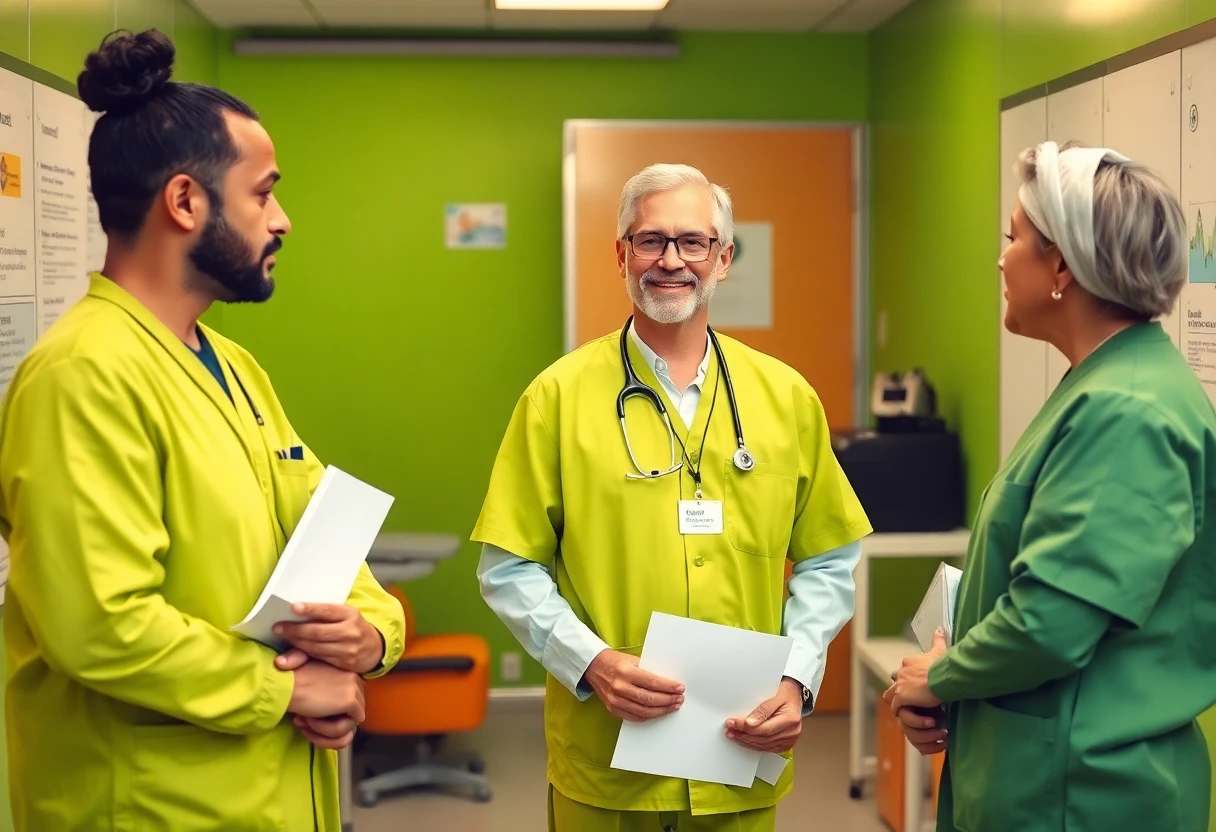 Médecin en consultation
