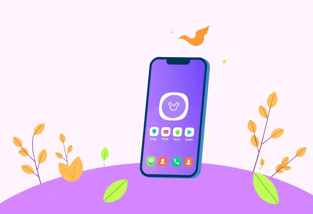 Ícone de app flutuante