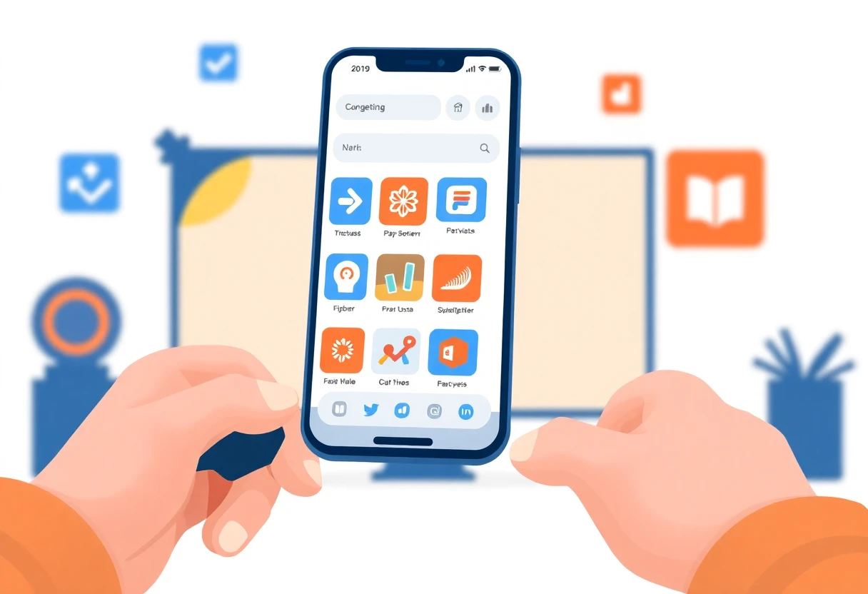 Comparação de apps de compras