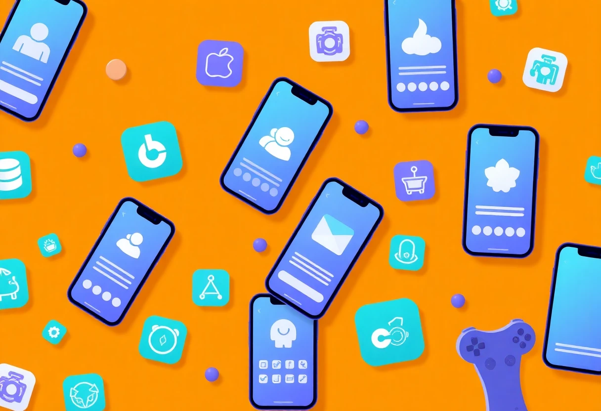 Ícones de apps educacionais