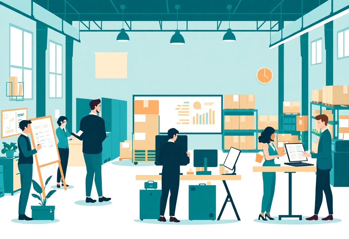 Colaboração em ambiente de trabalho