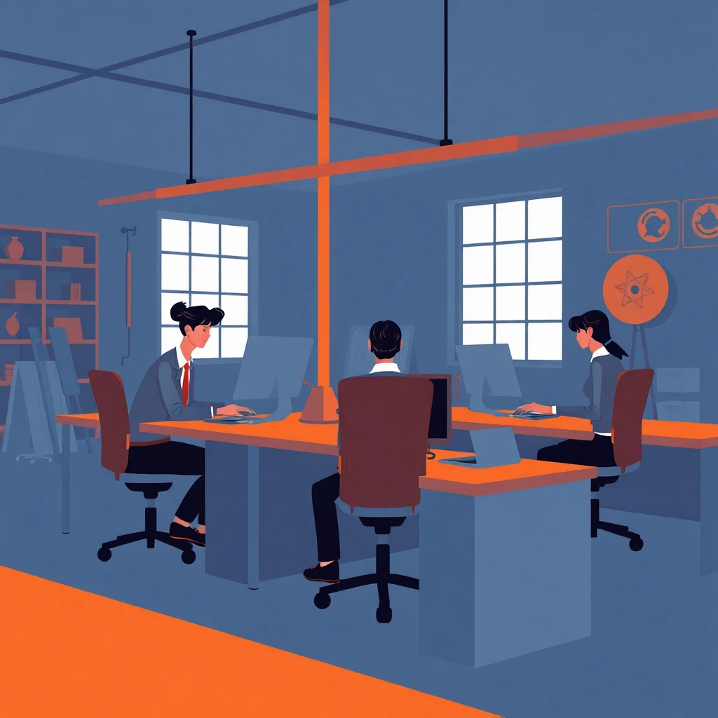 Ambiente de trabalho em Alphaville