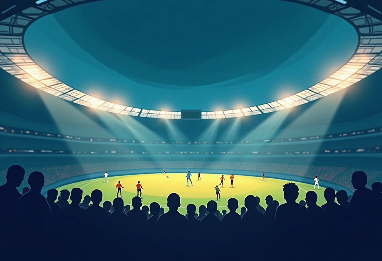 Jugadores de fútbol en acción